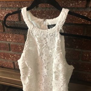 Lulus Love Poem Ivory Lace Dress